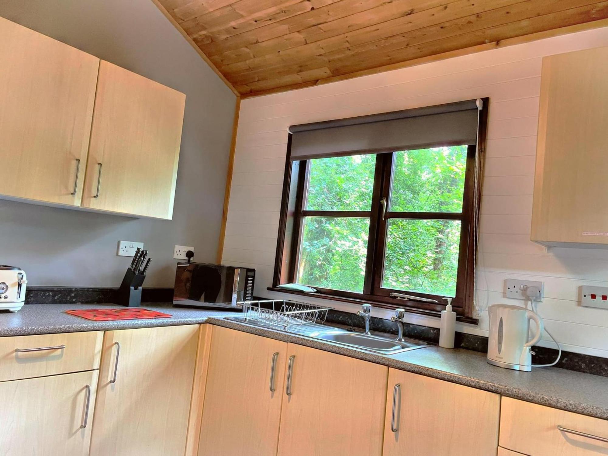 Goldcrest 3-Hot Tub-Woodland Lodges-Carmarthenshire-Tenby Extérieur photo
